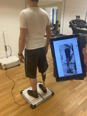 Digitale uitlijning van prothese in beeld